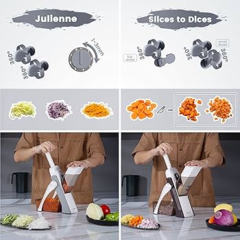 Amazon | SupMaKin 安全なマンドリンスライサー ポテトチップ